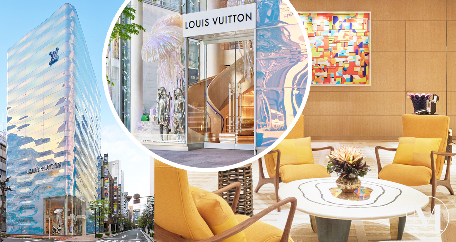 Louis Vuitton открыли инновационный бутик в Токио